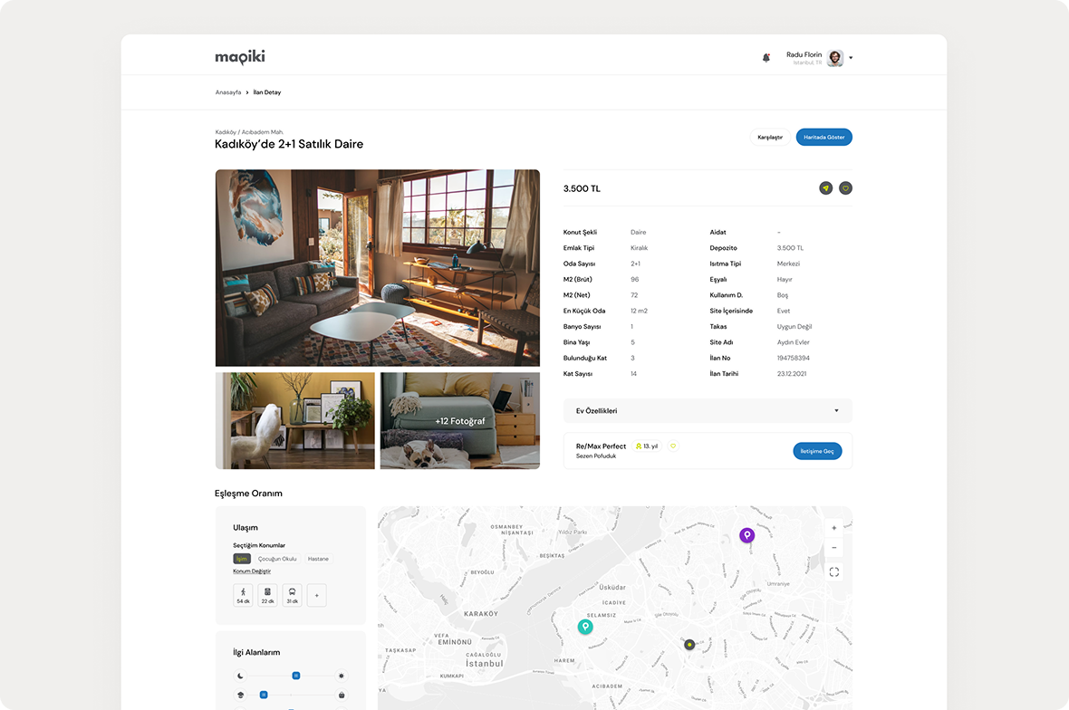 Mockup showing screenshot from Mapiki comparison page